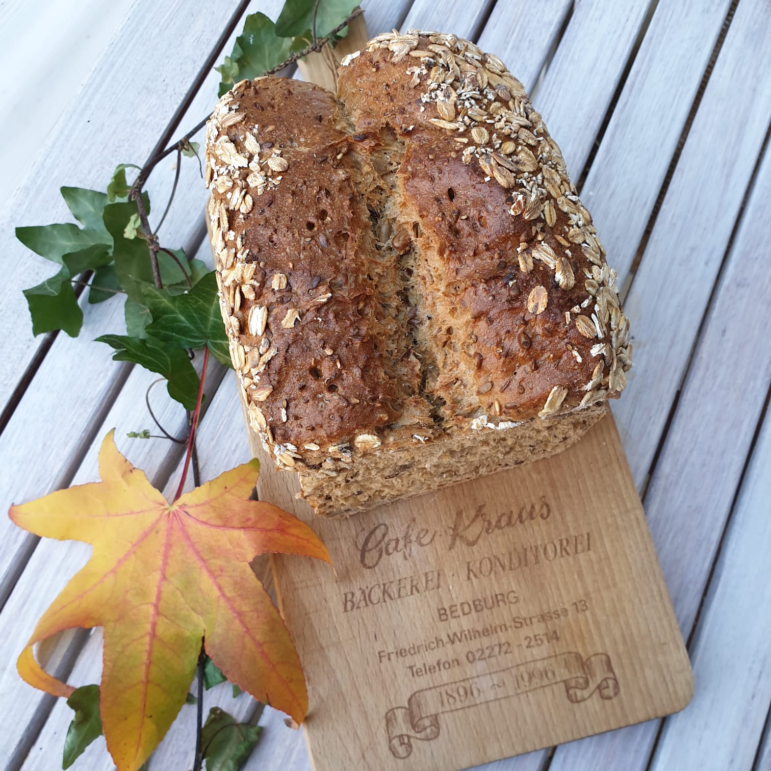 Weißbrot, Flechte Cafe Kraus