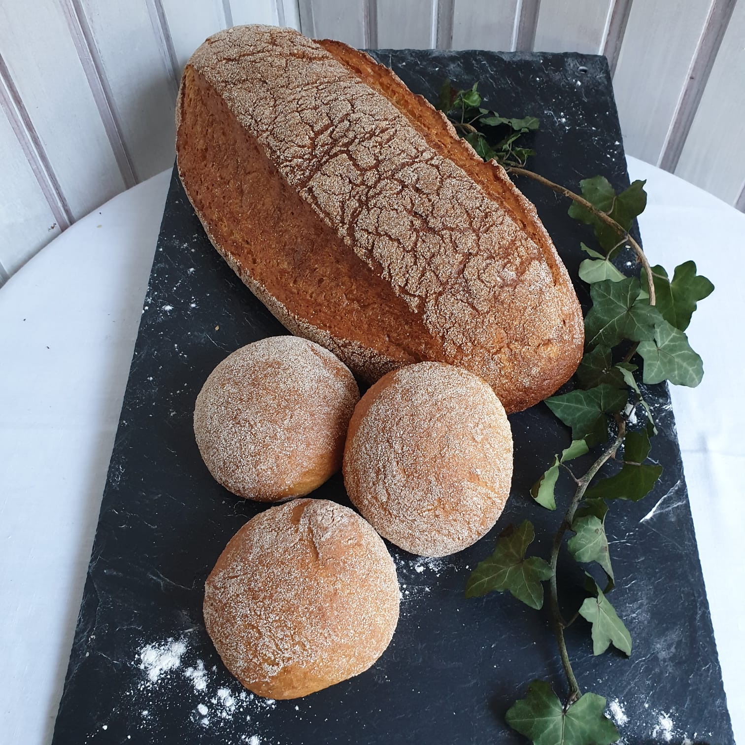 Weißbrot, Flechte Cafe Kraus